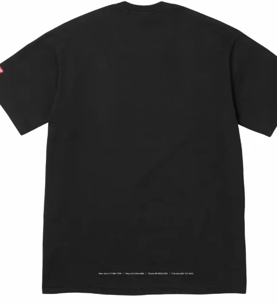 Tee Time SS24 Sleeve Black T-shirt Space and Short S-XL Tunnel White Tunnel 0723